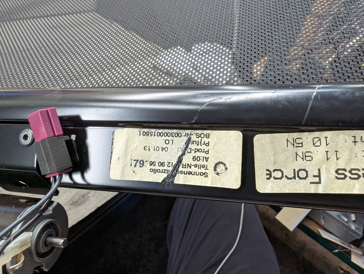 OEM BMW F01 F02 740 750 760 Rear Left Right Window SunShade Blind Roller Shield