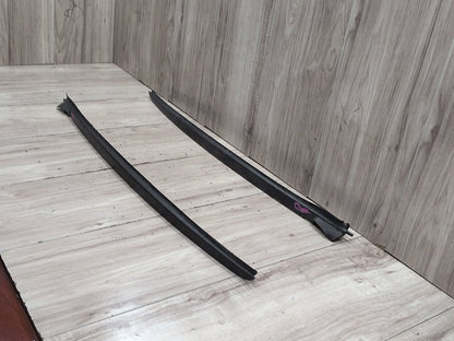 2019-2026 BMW M340i G20 Front Left Right Side Windshield Drip Trim Molding SET 7427874 OEM