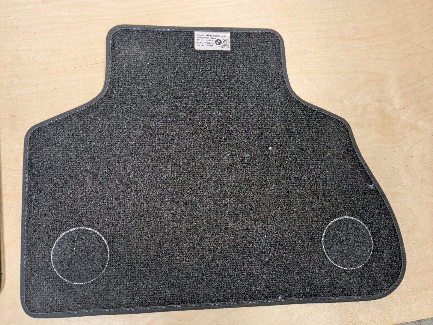 2019 - 2026 BMW X5 G05 Front Rear Left Right Mat Carpet Floor Mats SET 7478825 N63B44M3