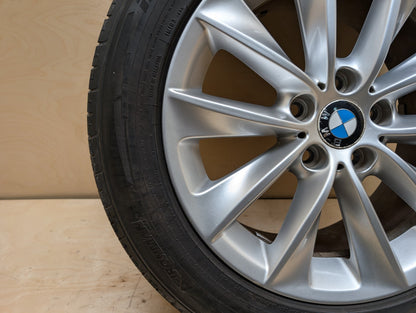 11-18 OEM BMW F25 F26 X3 X4 Alloy Rim Wheel 18x8" ET43 V Spoke Style 307