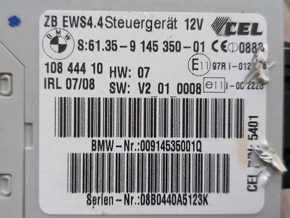 BMW X3 E83 Engine Motor ECU DME Computer w/ Cas &amp; Key SET MSV80 7587166