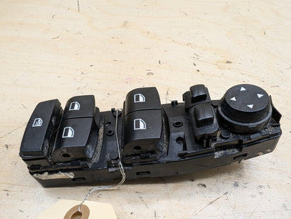 OEM BMW F06 F10 F25 F30 F80 Front Left Driver Main Master Power Window Switch