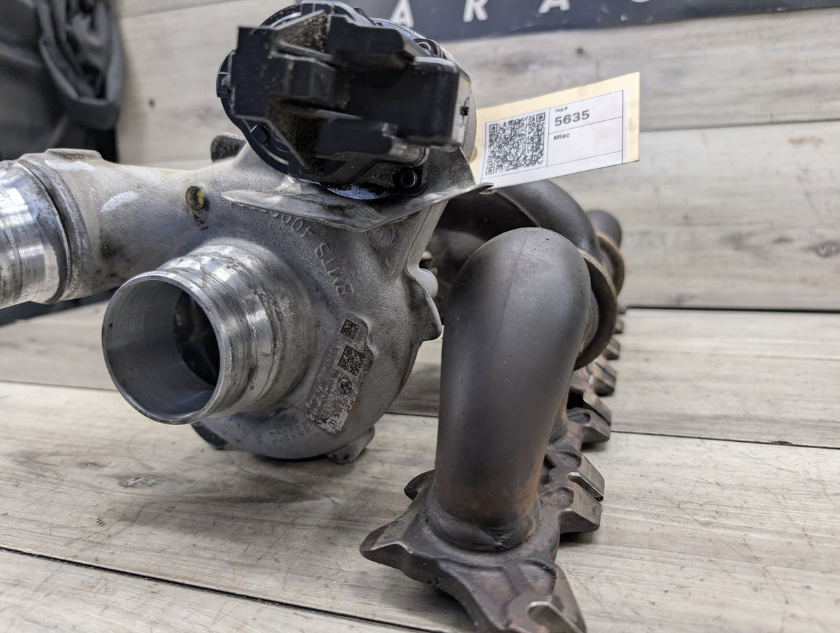 16-19 OEM BMW F30 F32 G30 G12 340 440 B58 Turbo Charger w/ Manifold B58 EWG