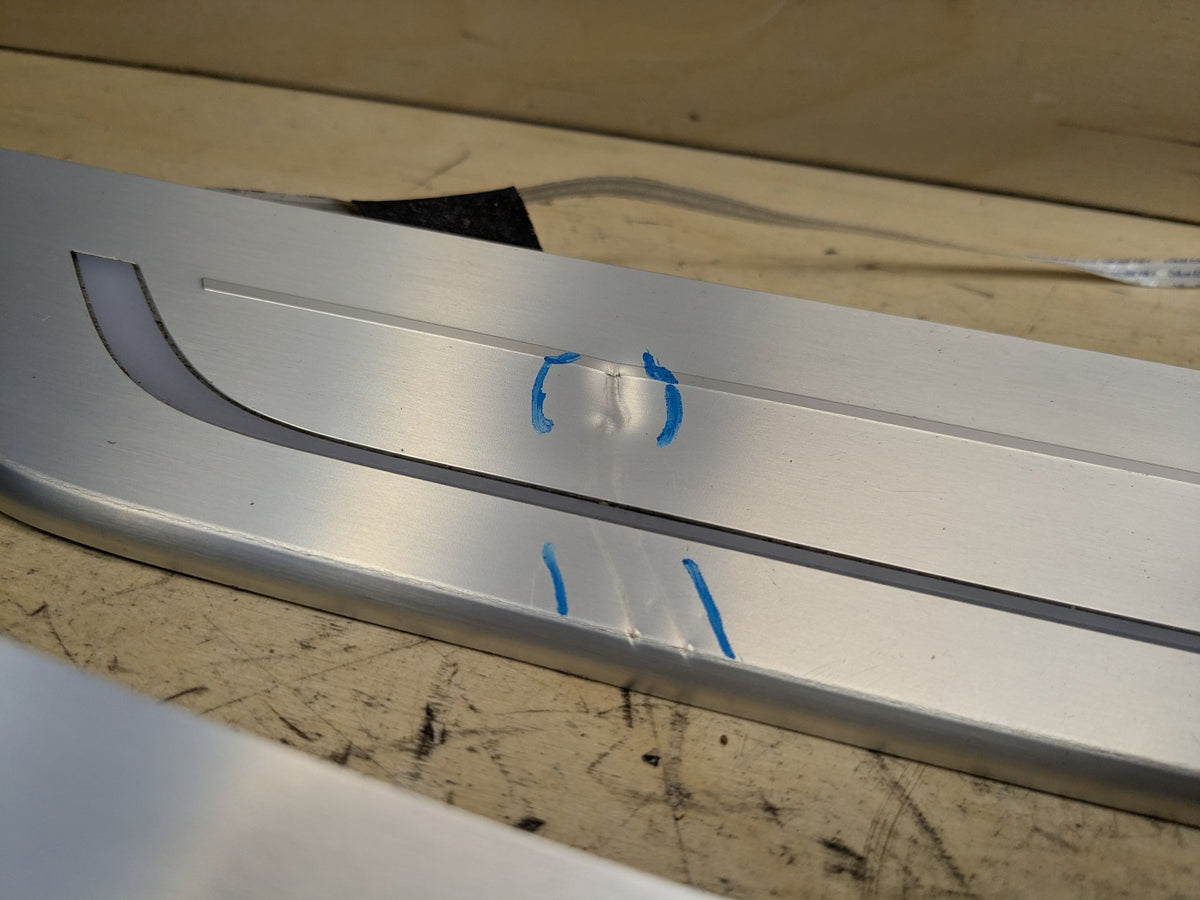 2016-2019 BMW 740Li G12 Scuff Plate Door Sill SET 7369887 OEM