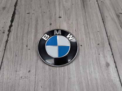 Genuine OEM BMW F39 F90 G20 G30 G80 M3 Bumper Hood Trunk Rear Round Emblem 74mm