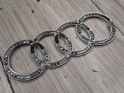 2010-2016 Audi S4 Rear Liftgate Trunk Lid Emblem Badge SET PN: 8D0853737G