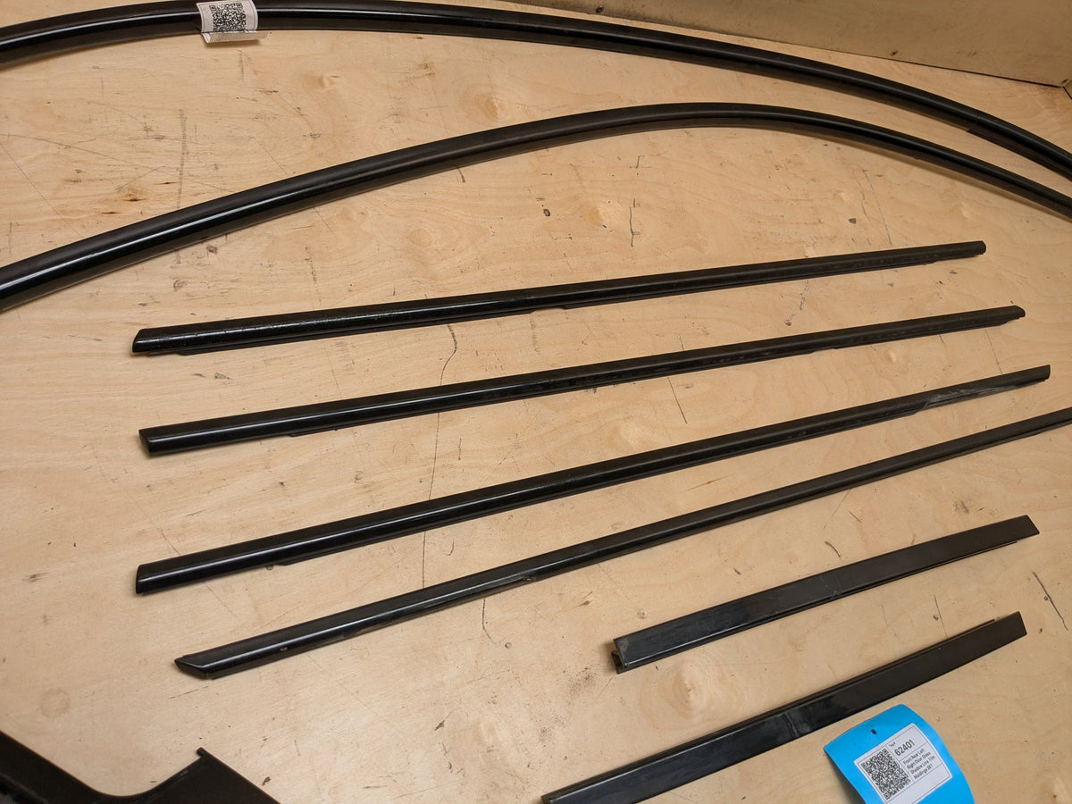 12-20 OEM BMW F30 F80 Front Rear Left Right Door Shadow Line Trim Moldings SET