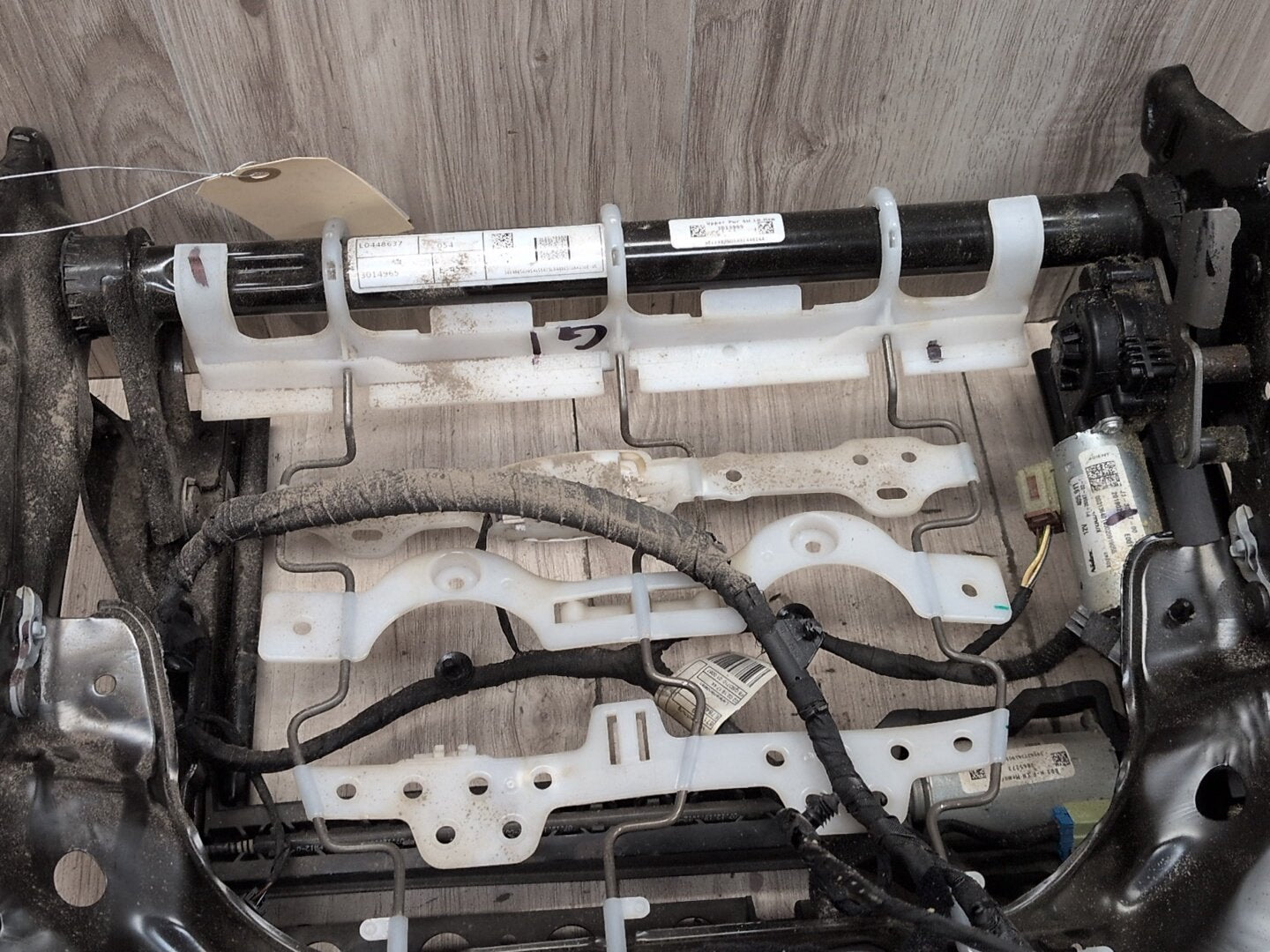 OEM BMW F97 G01 G02 G20 Electrical Front Left Driver Lower Seat Frame w/ Motors