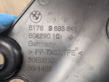 2022-2026 BMW 430i G26 Right Passenger Engine Bay Cover Panel Seal Trim 9883648