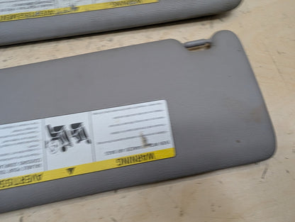 2012-2018 BMW 320i F30 Front Left Right Sun Visor SET 7322291 OEM