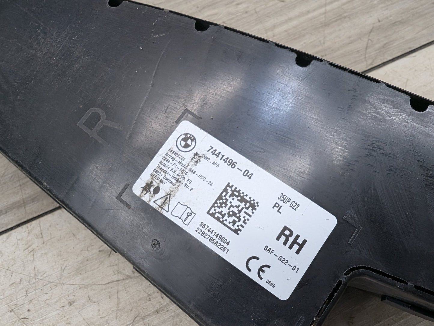 2021-2026 BMW 430i G22- Front Right Passenger Seat Airbag Air Bag PN: 7441496