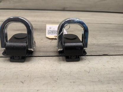 OEM BMW E70 E83 F15 F25 G01 X3 X5 Trunk Cargo Latch Tie Down Hook Clasp Ring (4)