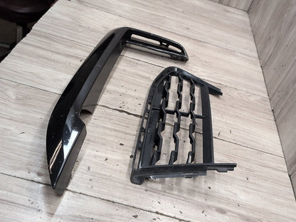 16-19 BMW 740 750i G11 G12 Front Left Driver Bumper Cover Grille M Sport Set OEM