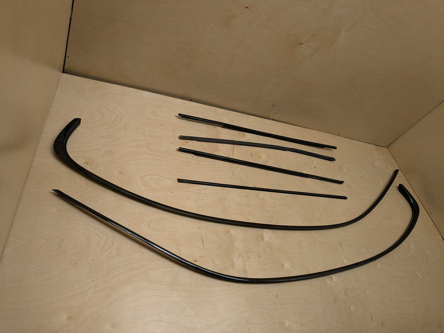 12-20 OEM BMW F30 F80 Front Rear Left Right Door Shadow Line Trim Moldings SET