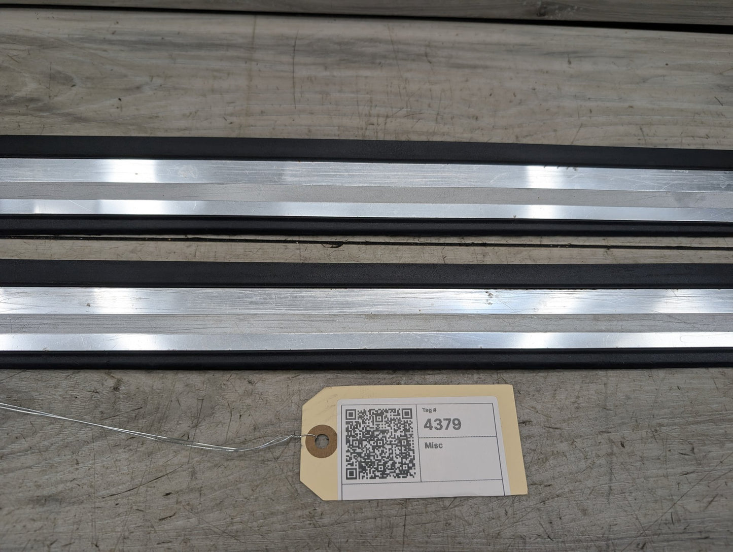 2008 - 2017 Audi S5 8T Front Left Right Scuff Plate Door Sill SET 8T0853374