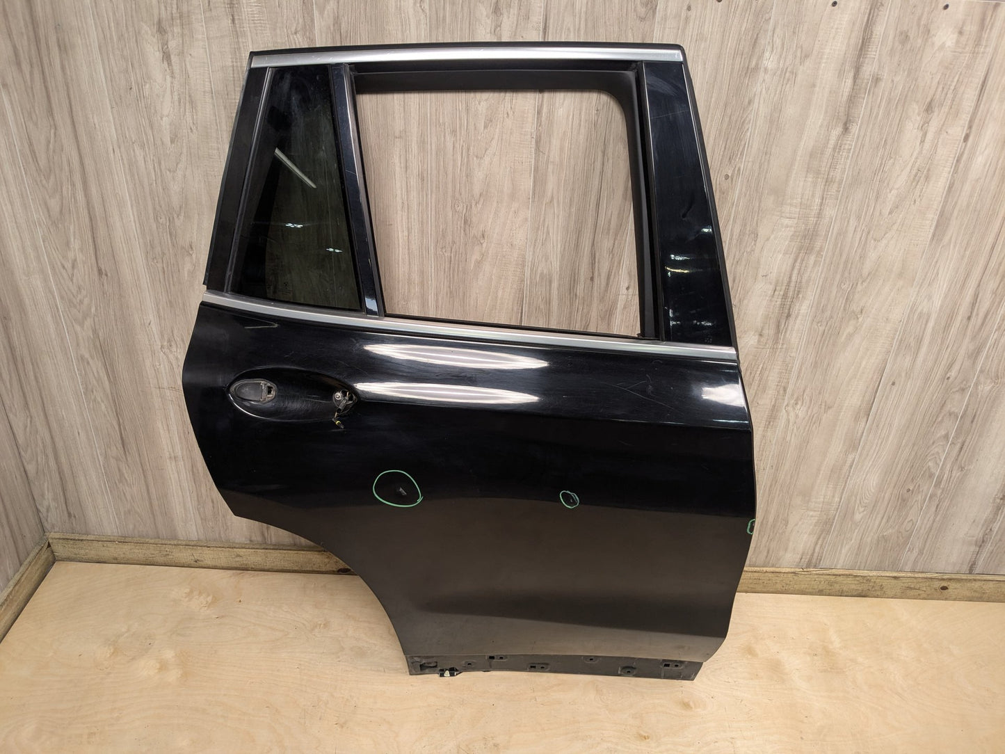 18-24 OEM BMW F97 G01 X3 X3M Rear Right Passenger Side Door Shell Panel Black 668
