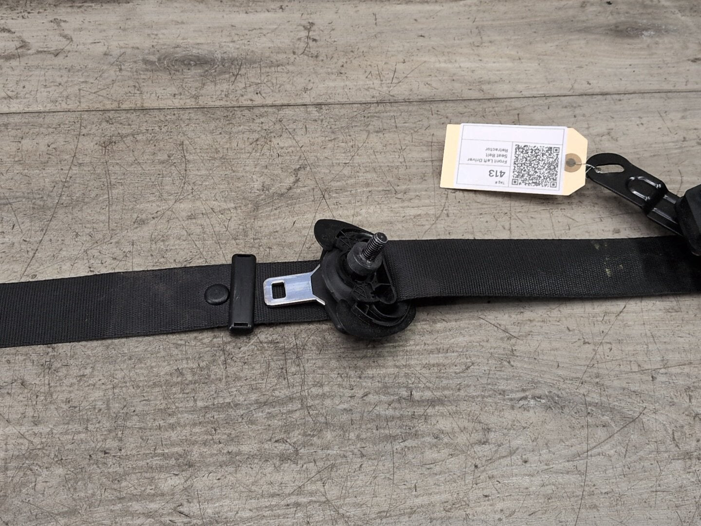 16-22 OEM BMW G11 G12 740 750 M760 Front Left Driver Seat Belt Retractor Black