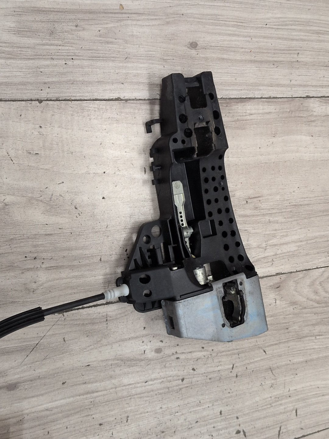 10-16 Audi S4 B8 Front Left Driver Door Latch Lock Actuator w/ Cover Panel SET