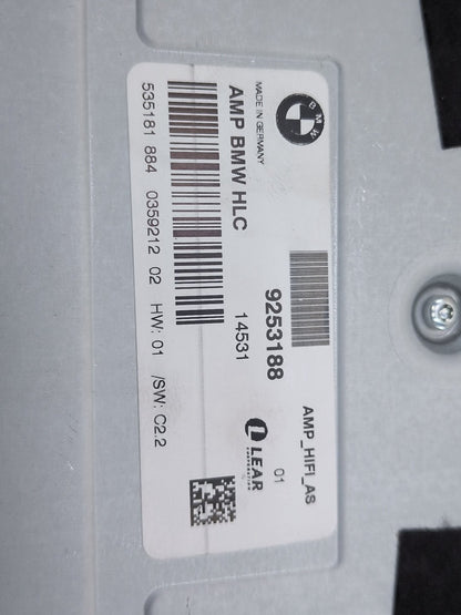 06-11 OEM BMW E90 328 330 335 LEAR Sedan Hi-Fi HiFi Stereo Audio Amplifier Amp