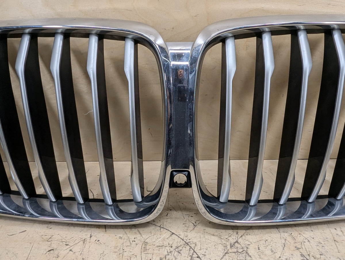 2019-2026 BMW X5 G05 Upper Bumper Cover Kidney Grilles SET 7454887 OEM