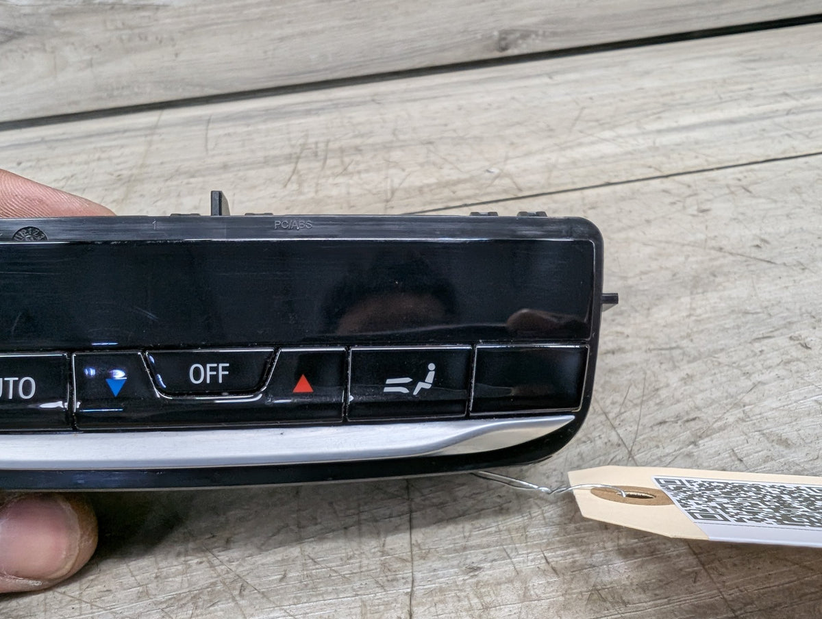 OEM BMW G01 G02 F97 F98 X3 X4 AC Rear Heater Climate Control Switch Panel