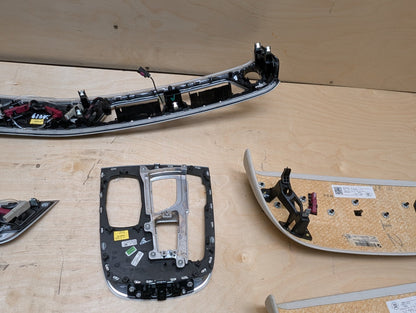 2016-2022 BMW 750Li G12 Front Rear Left Right Interior Trim SET OEM
