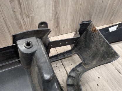 14-18 OEM BMW F85 X5M REAR Left Driver Side Bumper Bracket Guide Support Mount