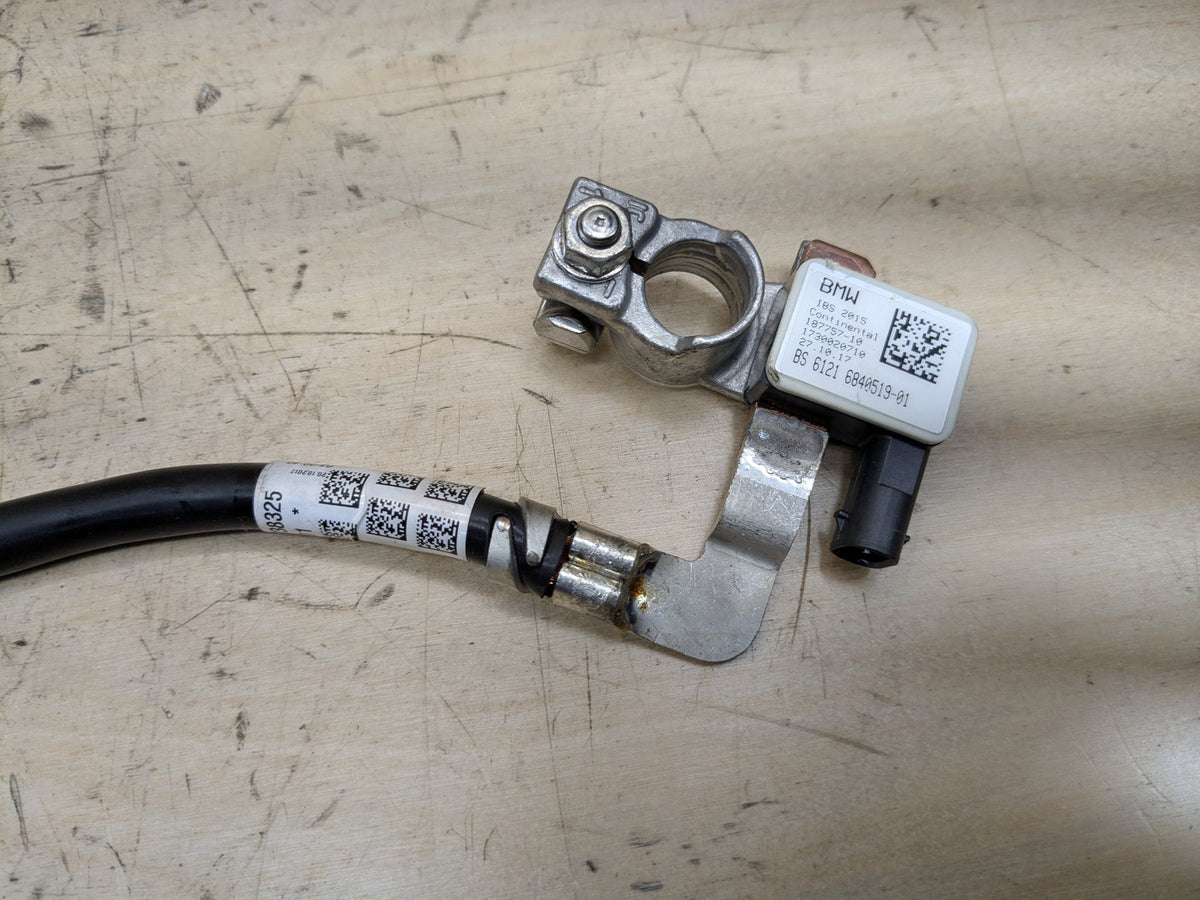 OEM BMW G01 G12 G30 530 540 M550 X3 Negative Battery Cable Terminal IBS Sensor