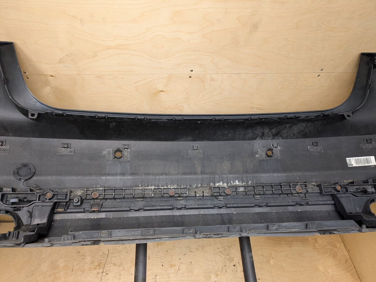 2016-2018 Audi A6 C7 Rear Bumper Cover w/ PDC Holes Black 4N/X7U