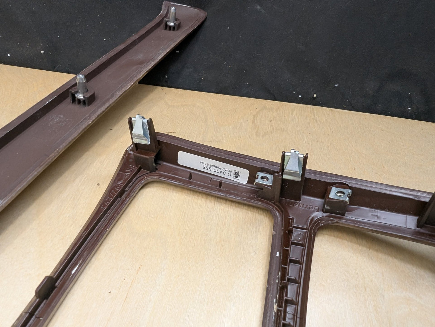07-13 OEM BMW E99 335 Wood Burr Walnut Interior Trim Dash Panels Console SET