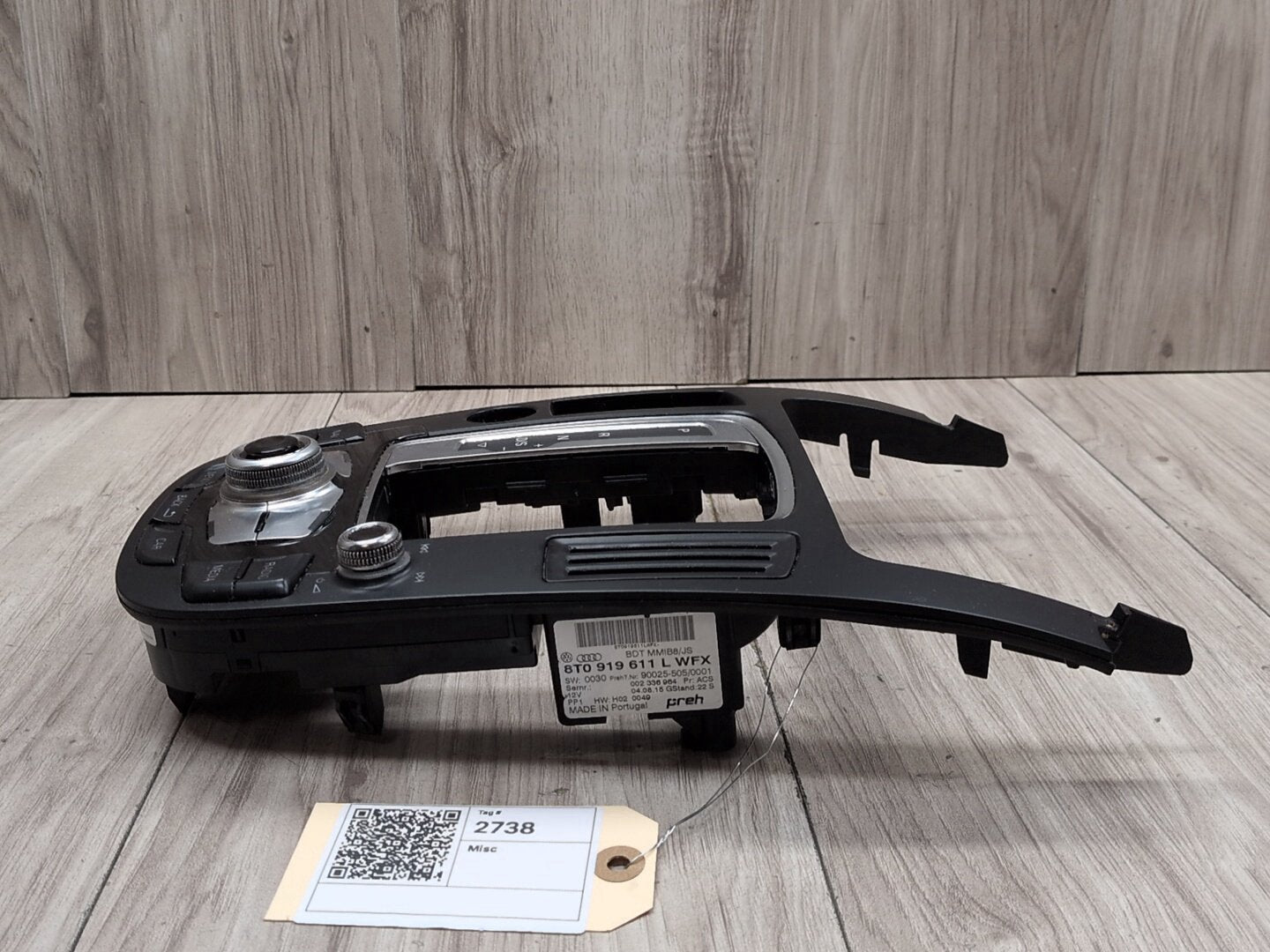 2016 Audi S5 8T Gear Selector Controller Shifter Knob Panel Assembly 8T0919611L CTUB