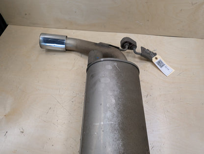14-17 BMW F30 328d Diesel Rear End Exhaust Muffler W Tip Unit 8512641 OEM