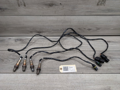 2011 BMW 328i E90 Cat Catalytic Oxygen O2 Lambda Probe Sensors SET 7558055