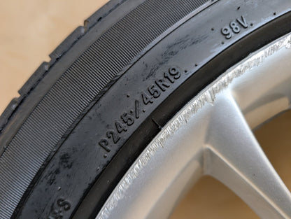 OEM BMW F01 F02 F07 740 750 760 FRONT Rim Wheel 19x8.5 ET25 M V-Spoke Style 302