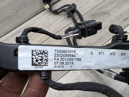 2018-2024 BMW G01 X3 B58B30O1 Engine Motor Transmission Wiring Wire Harness SET 8664887