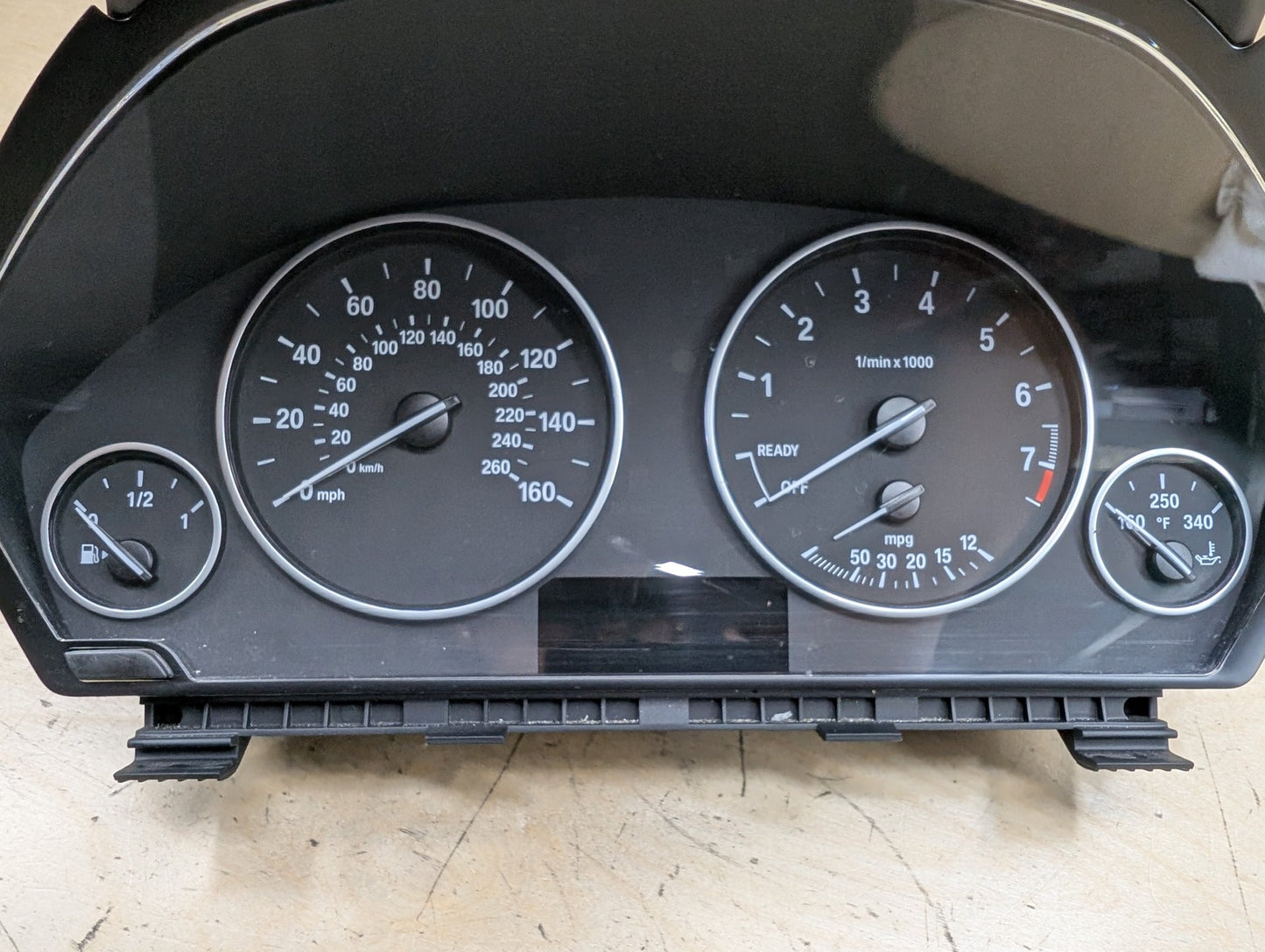 2012-2018 BMW 320i F30 Instrument Speedometer Guage Cluster 9232894