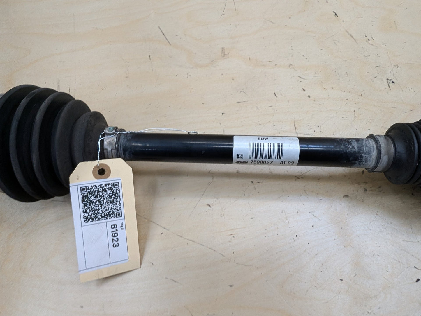 11-17 OEM BMW F25 X3 28iX AWD Front Left Driver Output Shaft CV Axle
