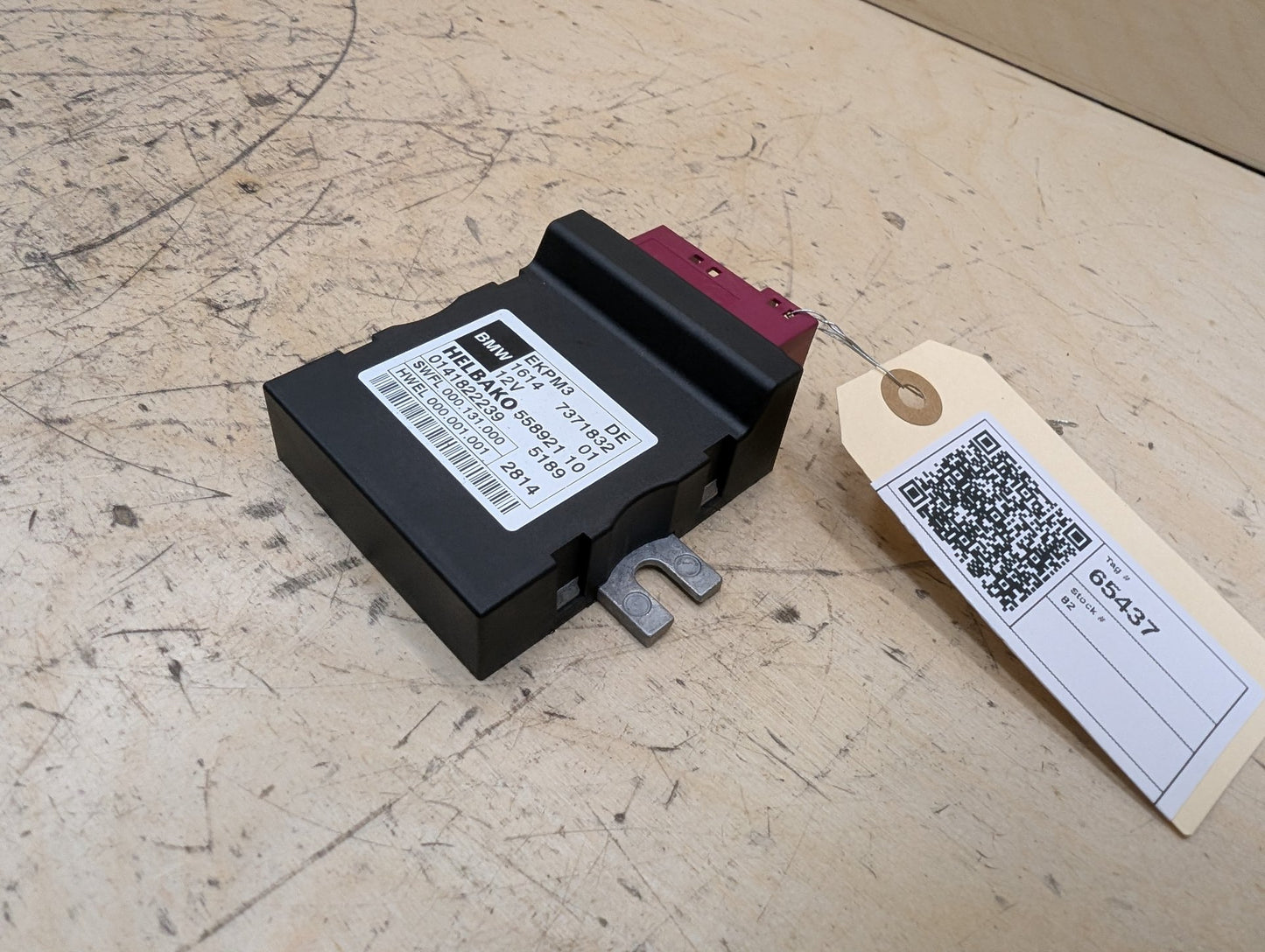 OEM BMW F02 F10 F22 F30 F36 N20 N55 Helbako Fuel Pump Relay Control Module EKPM3