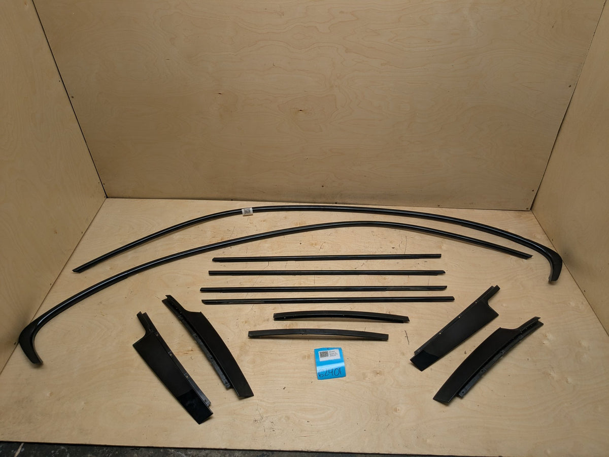 12-20 OEM BMW F30 F80 Front Rear Left Right Door Shadow Line Trim Moldings SET