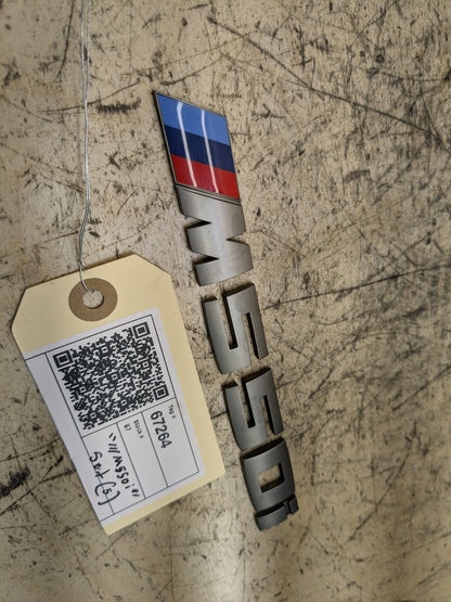 2018-2023 BMW M550i G30 Emblem Badge Symbol Logo 8072369 OEM