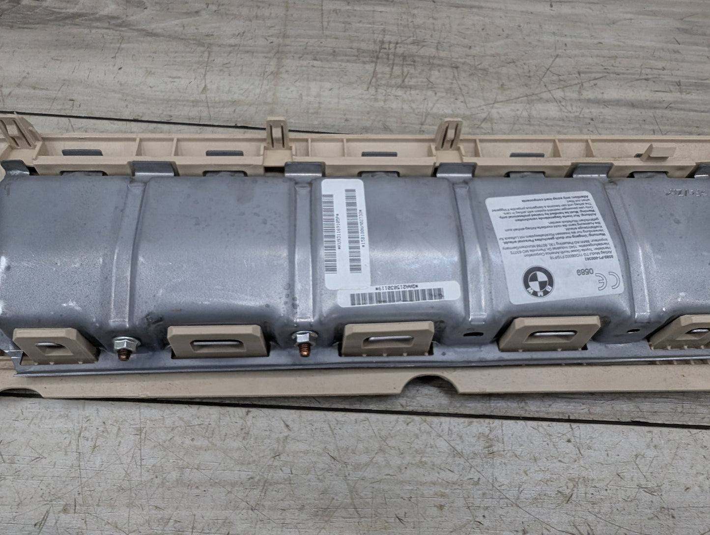 OEM BMW F15 F16 F85 F86 X5 X6 Front Left Driver Knee Lower Dash Airbag BEIGE