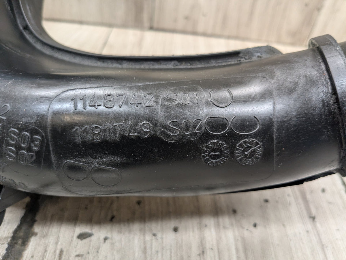2017 BMW X6 F16 Engine Radiator Coolant Pipe Hose 1148742 OEM
