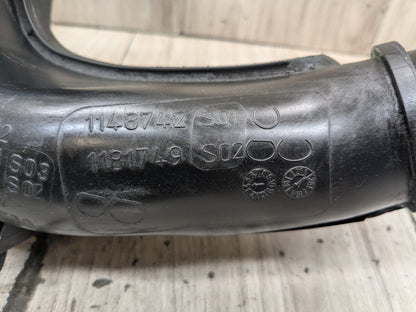 2017 BMW X6 F16 Engine Radiator Coolant Pipe Hose 1148742 OEM
