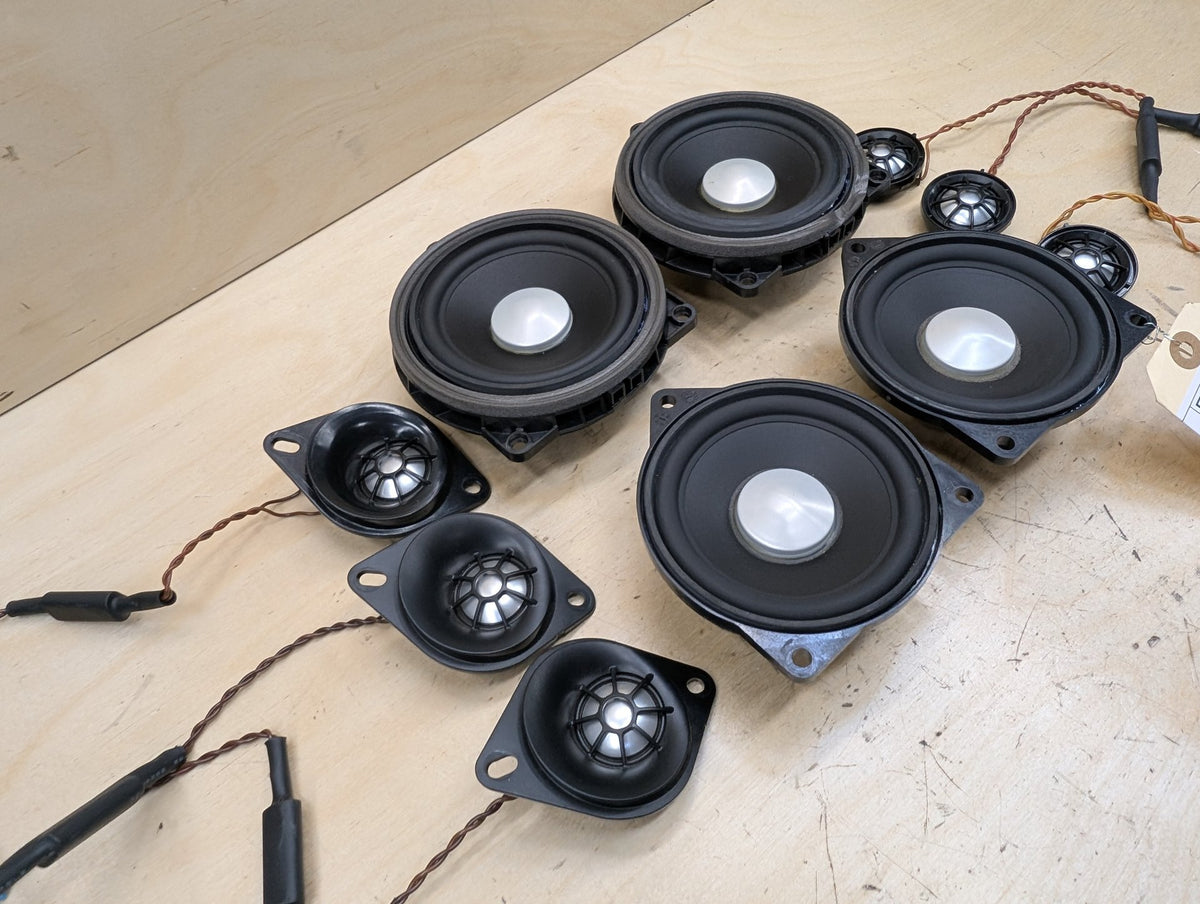 OEM BMW F30 F32 F82 M4 G12 Sound System Speaker HARMAN KARDON SET