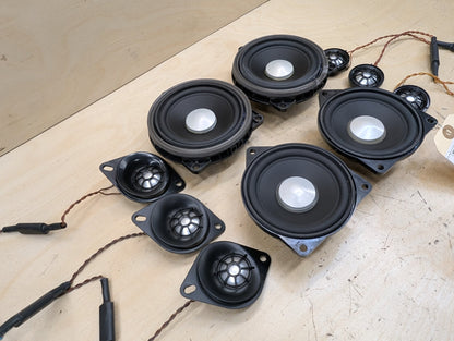 OEM BMW F30 F32 F82 M4 G12 Sound System Speaker HARMAN KARDON SET