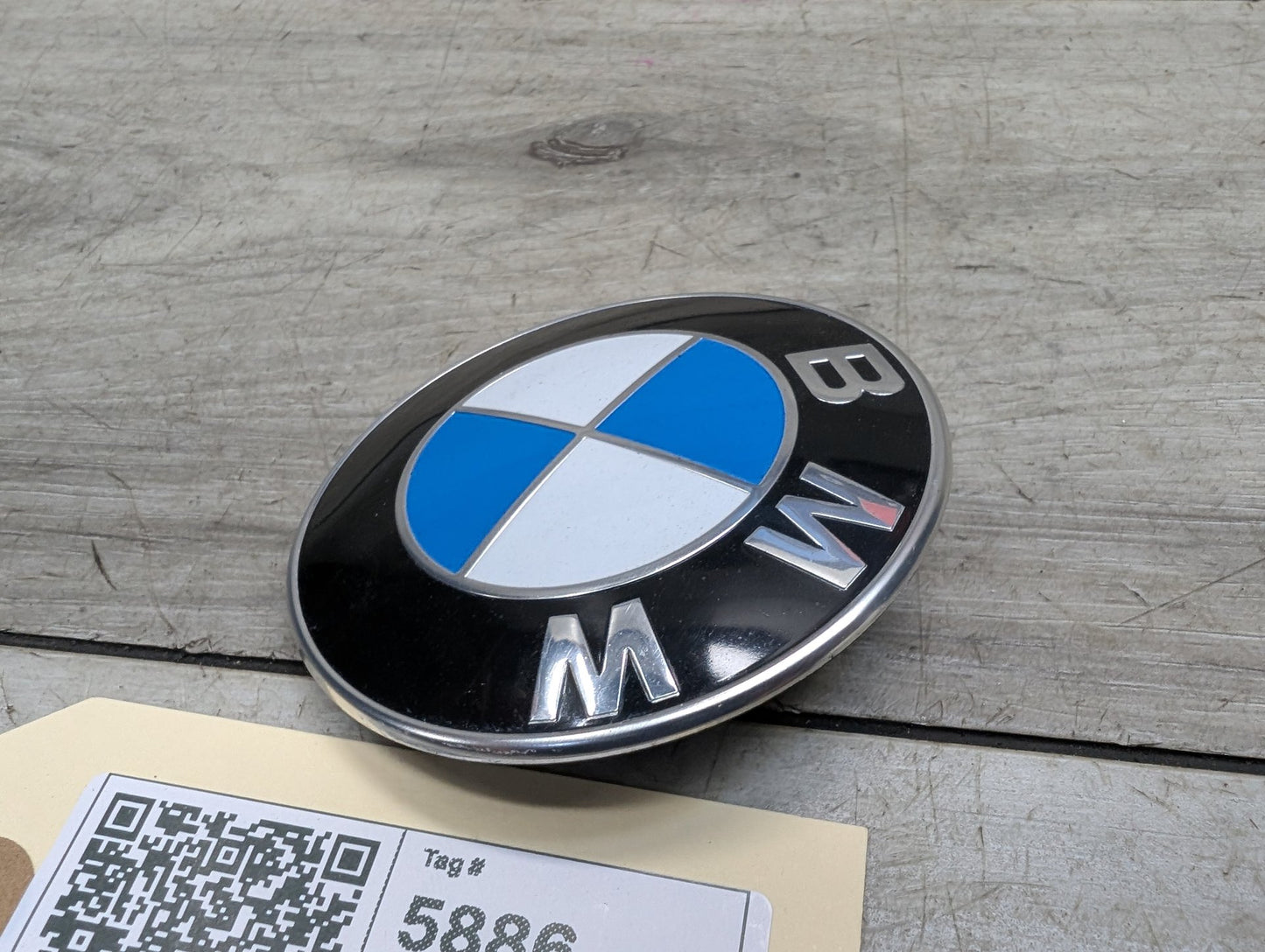 OEM BMW E82 E92 F02 F10 F22 F30 F44 F82 Rear Trunk Lid Round Emblem Logo 82MM