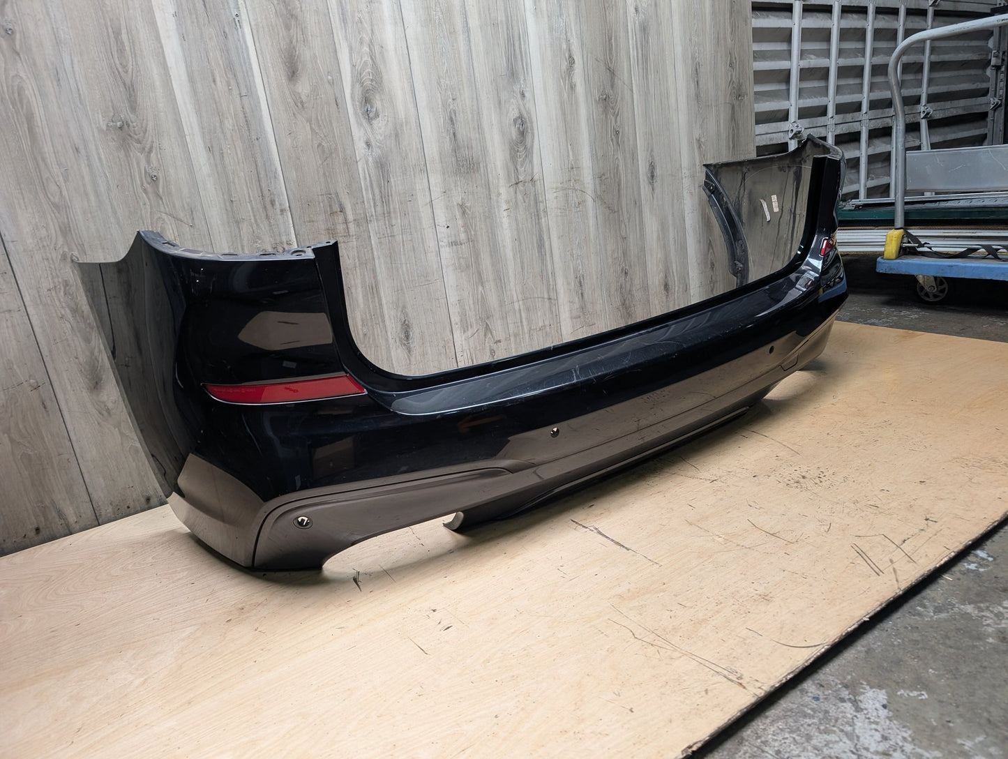 2018 - 2023 BMW X3 G01 Rear Bumper Cover w/ Diffuser 8091991 B58B30M0