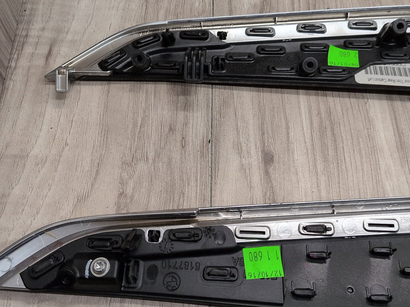 2015 - 2019 BMW X6 F86 Front Rear Left Right Dash Interior Trims SET 5187810 S63B44T2