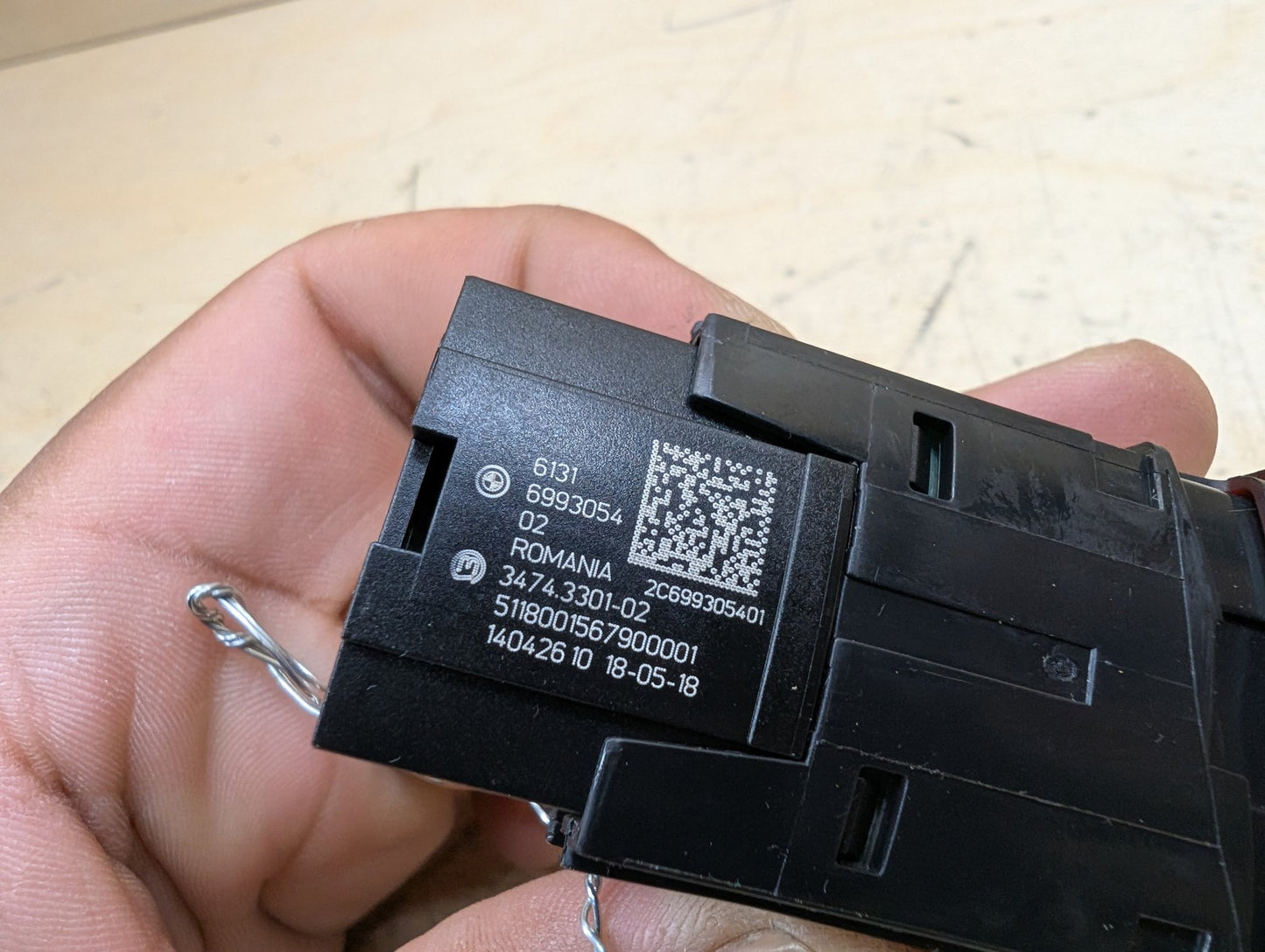2018-2024 BMW X3 G01 Hazard Warning Switch 6993054