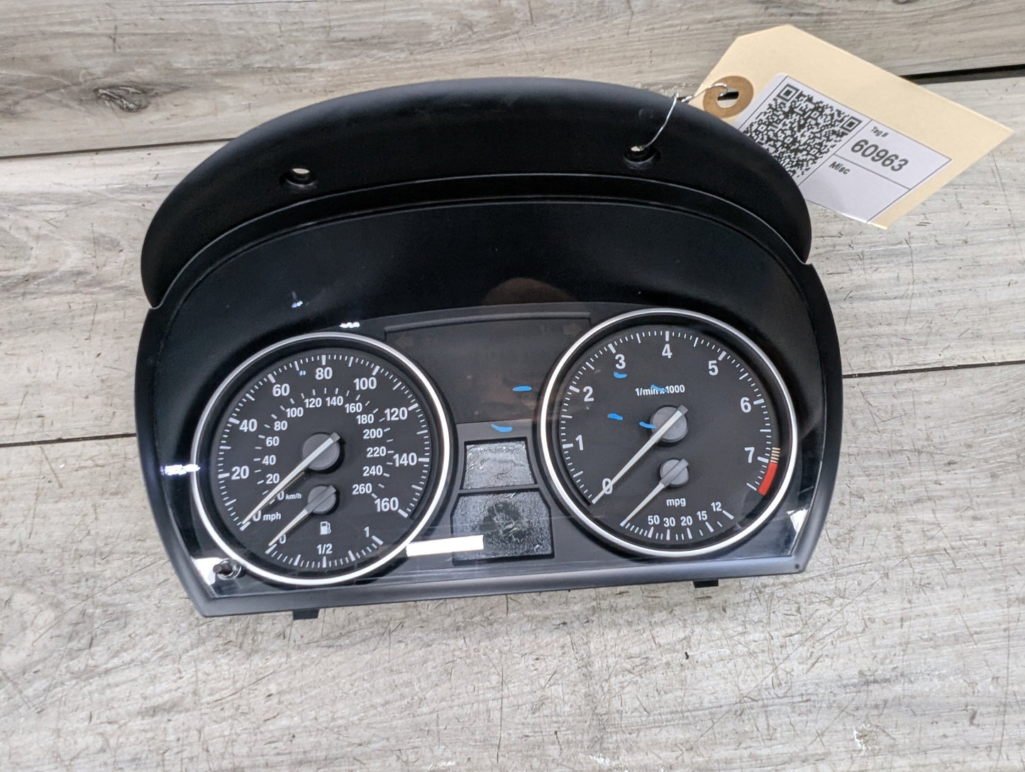 09-11 OEM BMW E90 328 335 Speedometer Instrument Cluster Siemens VDO